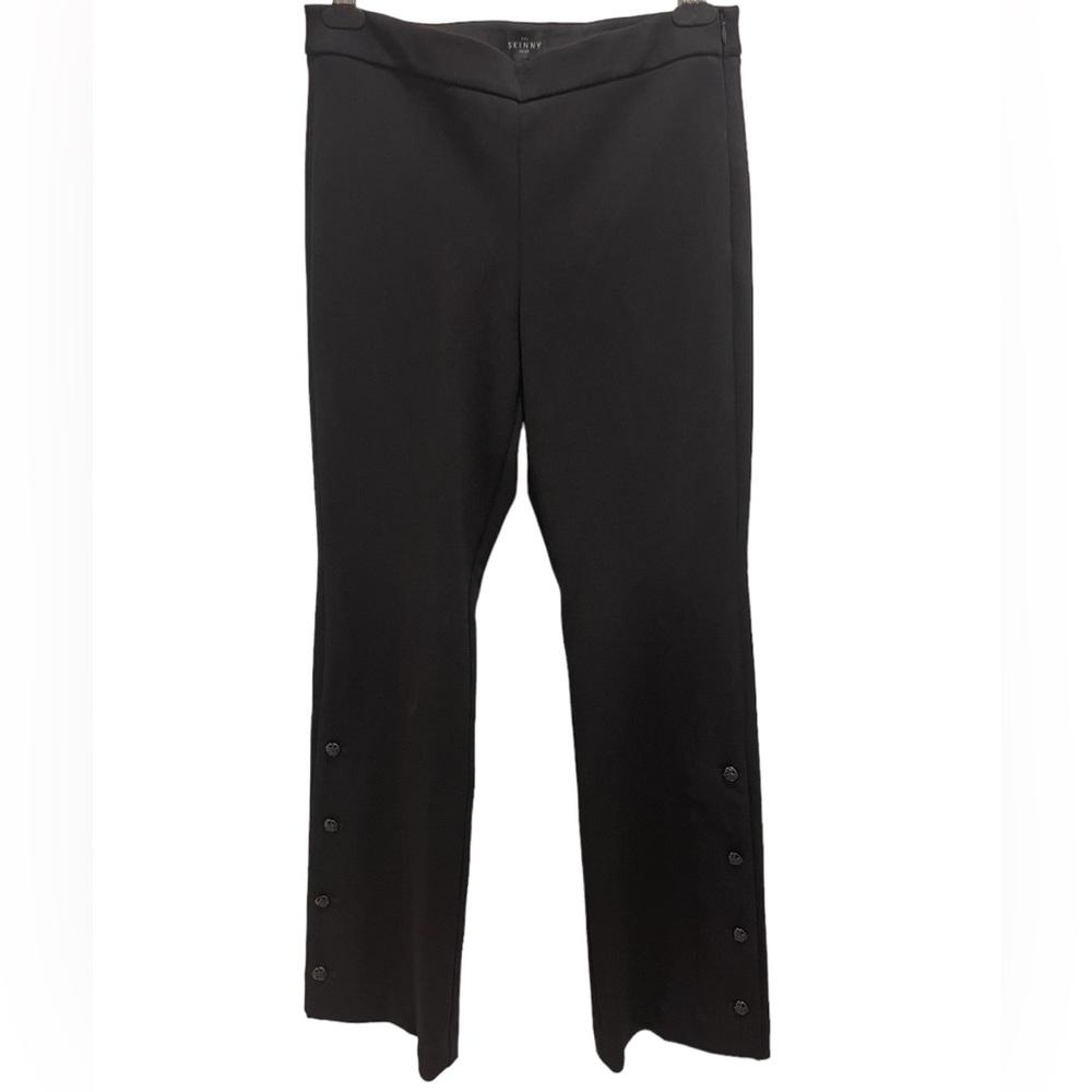 White House Black Market The Skinny Boot Button Leg Pant